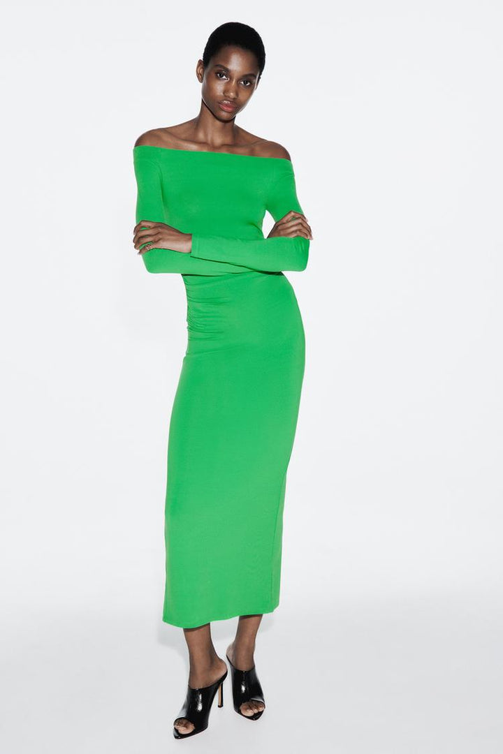 Strapless Polyamide Dress