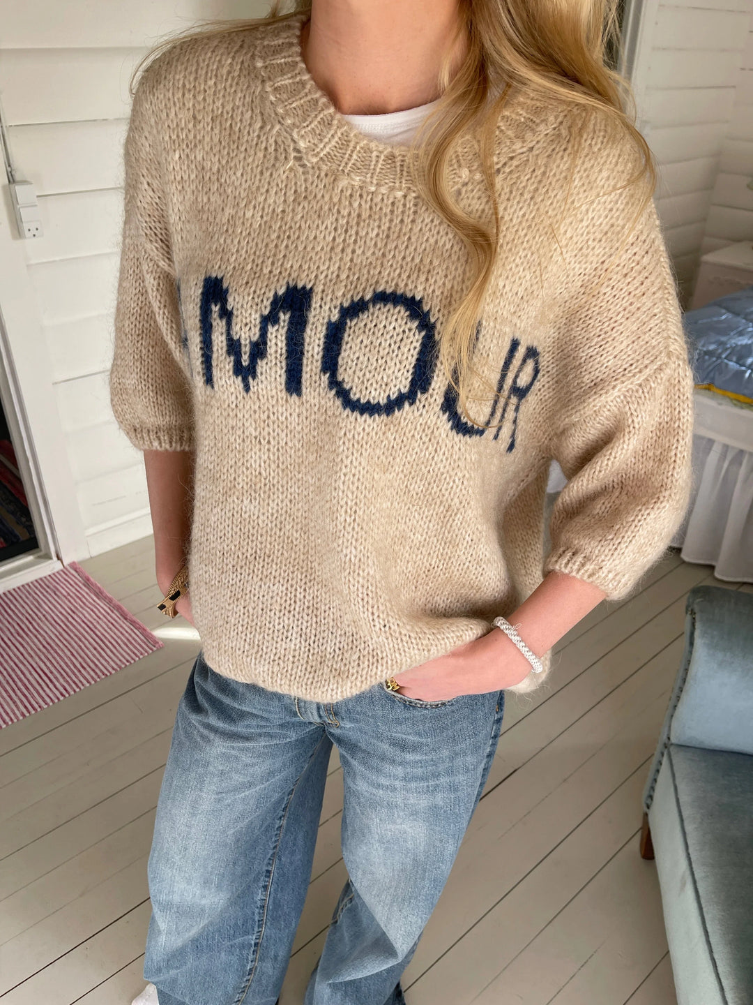 „Amour“ knit beige