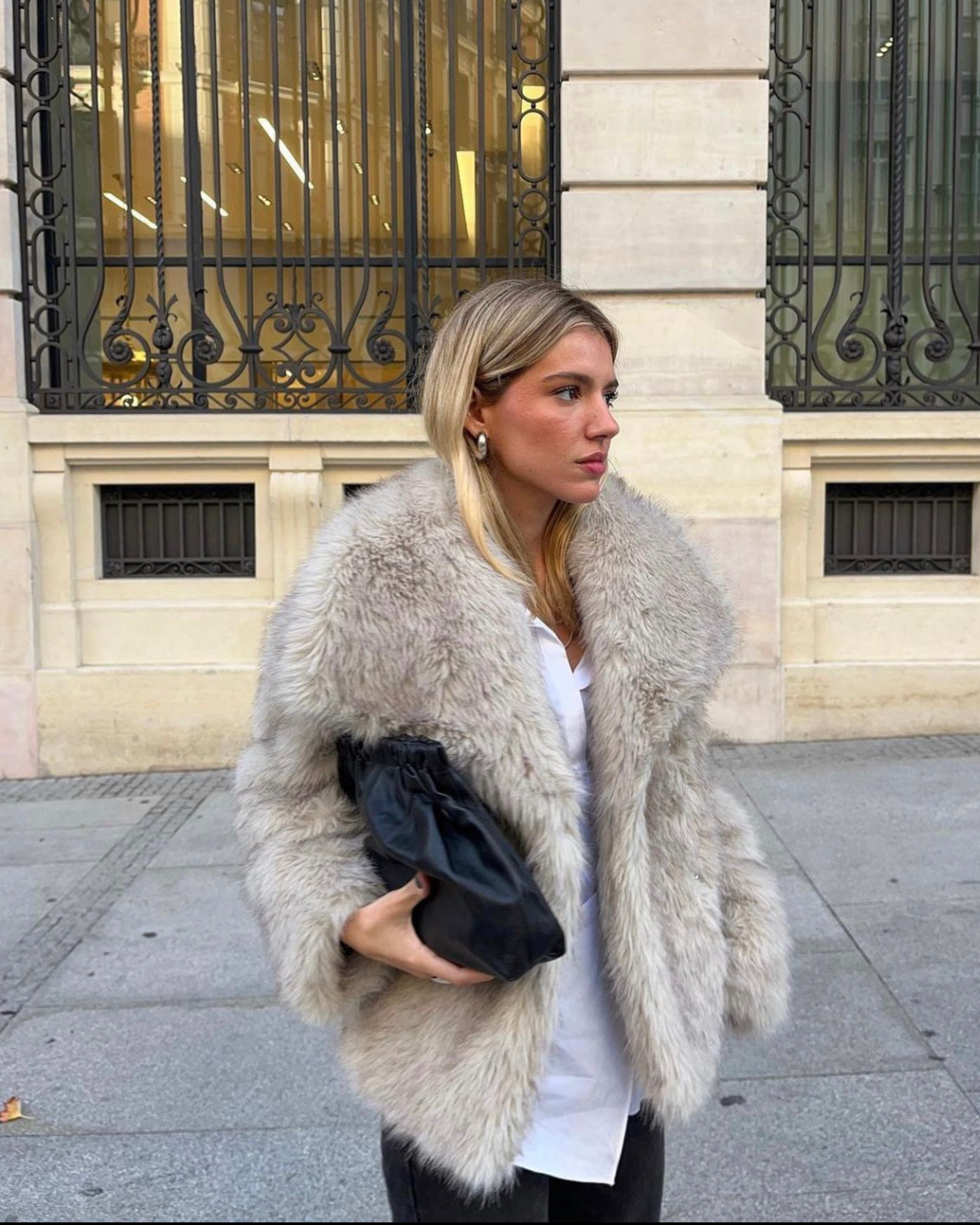 Faux Fur Coat