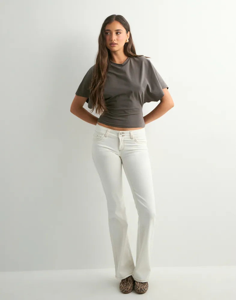 Round Neck Wide Sleeve Tee