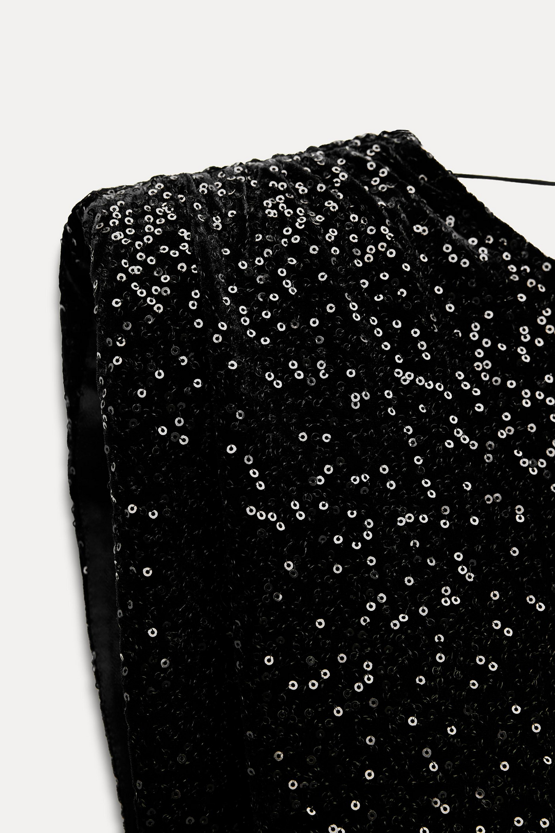 VELVET SEQUIN DRESS