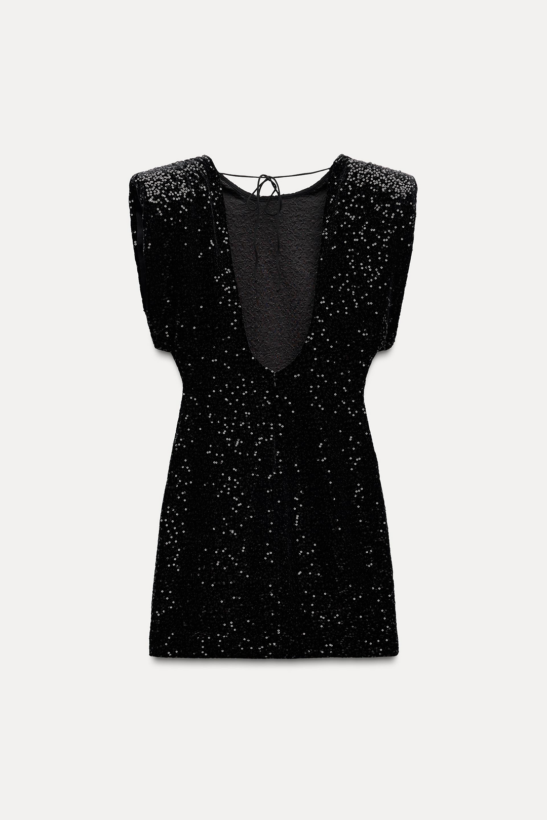 VELVET SEQUIN DRESS
