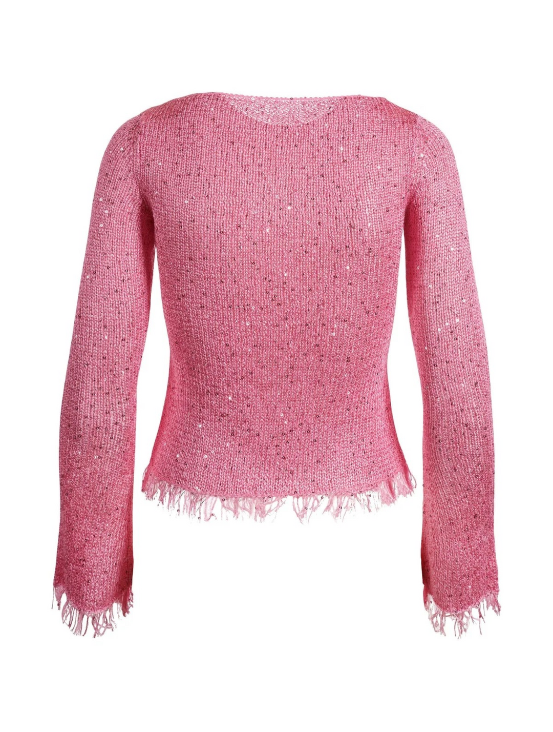 Rosy Charm Knit Top