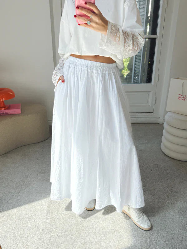 White Martine Skirt