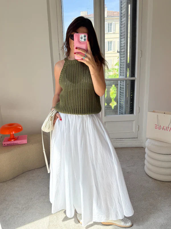 White Martine Skirt