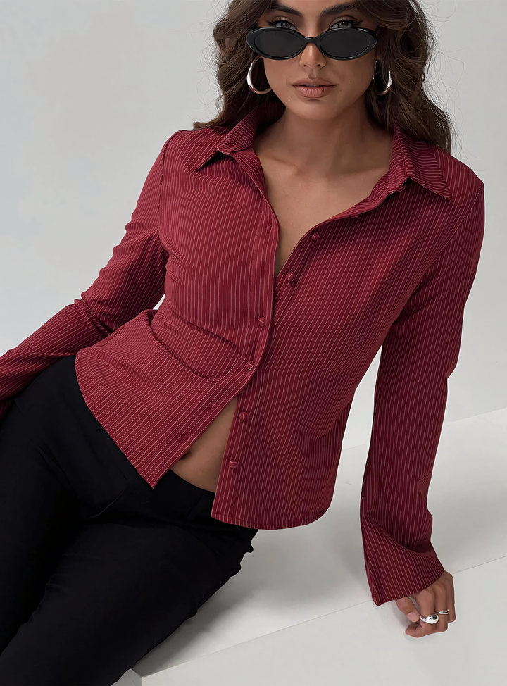Anni pinstripe shirt