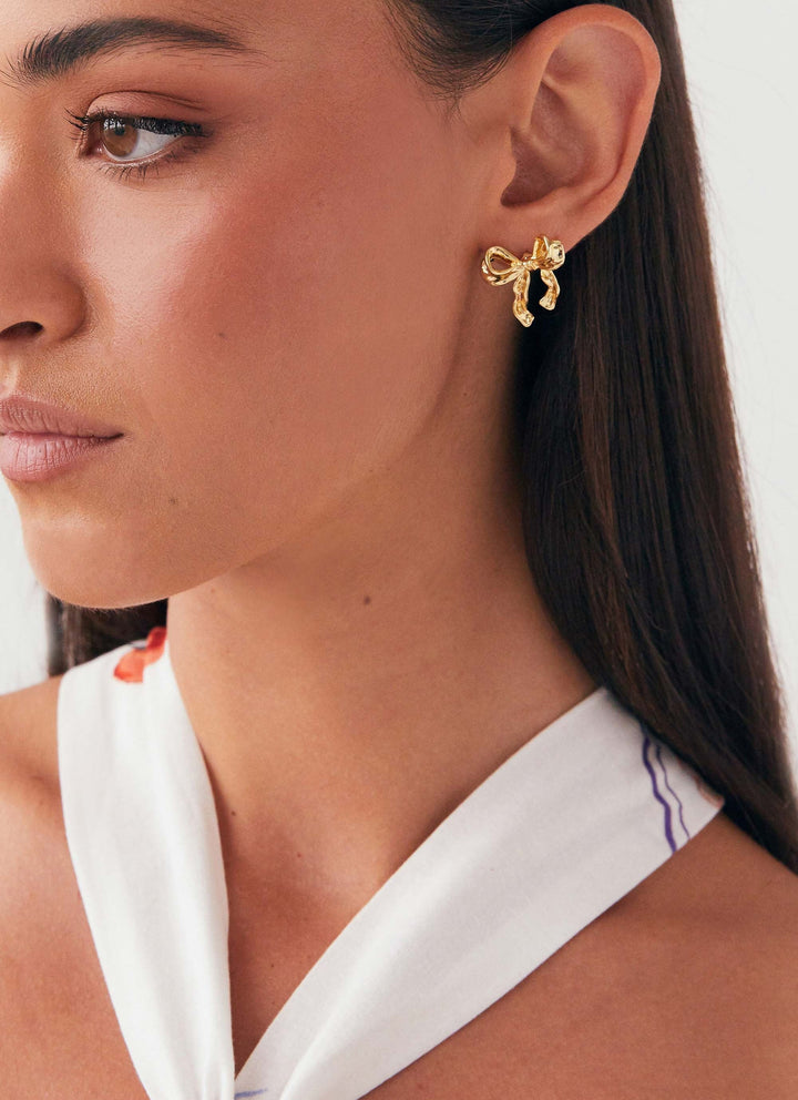 Mini Bow Earring