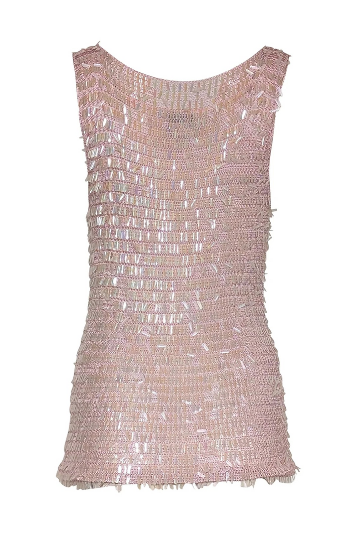 Rosé Glimmer Tank