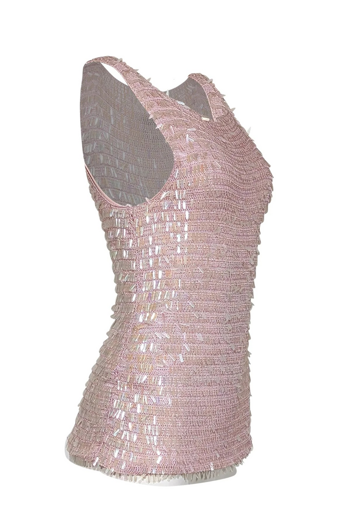 Rosé Glimmer Tank